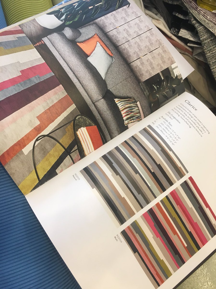 NMarshallDesign's tweet photo. Exciting new area rugs by @Romo_Fabrics ❤️ https://t.co/AW0kpxYsb5