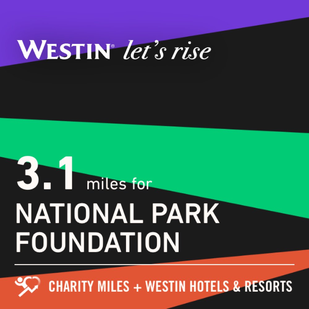 arw11991's tweet photo. 3.1 @CharityMiles for @goparks. Thanks to @Westin for sponsoring me. #MoveWithPurpose #MoveWell #LetsRise https://t.co/eiJMYmnm3u