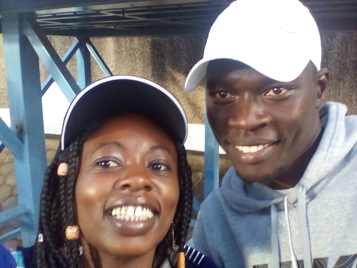 LucyMutisya's tweet photo. Its so sad that Champion  #NicholasBett  has gone. It was an honor to meet him and take a selfie with him when  he came to watch at the stadium the IAAF World Under 18  last year while  he was still the reigning World Champion setting a NR in 2015 .RIP https://t.co/w9M2uunVMA