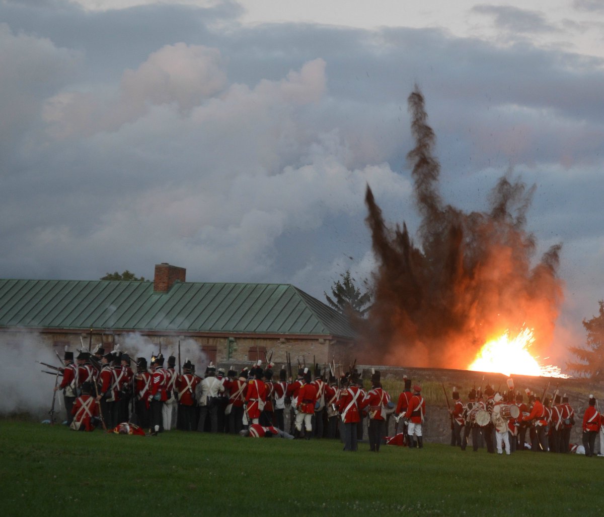 Visit <a href="/NiagaraParks/">Niagara Parks</a> Old Fort Erie August 11 &amp; 12 for Canada's largest annual war of 1812 re-enactment! #DiscoverON niagaraparks.com/events/event/s…