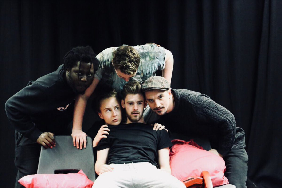 SonOfADogTC's tweet photo. HERE WE GO! Opening night @lionandunicorn. The show goes up at 9:30pm, tickets are £10 (available on the door or the @CamdenFringe website). Love daytime TV, movie marathons &amp; 24Hr broadcasting? Then check out our new physical comedy: ‘THATS ALL WE HAVE TIME FOR’ #camdenfringe https://t.co/DRZbDcQRbT