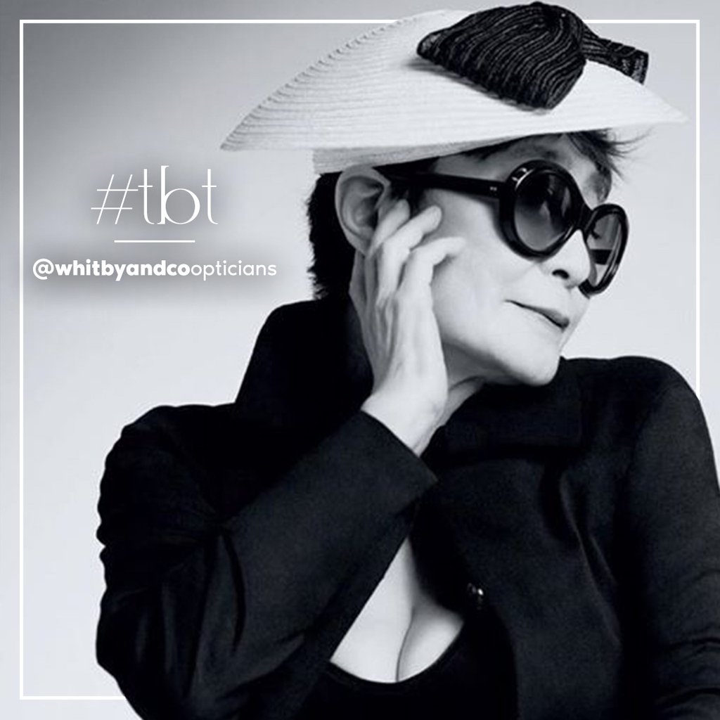 WhitbyCoOptics's tweet image. #tbt | Yoko Ono

🕶 | @olivergoldsmithsunglasses

#yokoono #vintage #retro #classic #eyewear #glasses #sunglasses #design #fashion #style #cool #vintagecelebs #throwback #thursday #tbt #summer #highfashion #whitbyandco #opticians