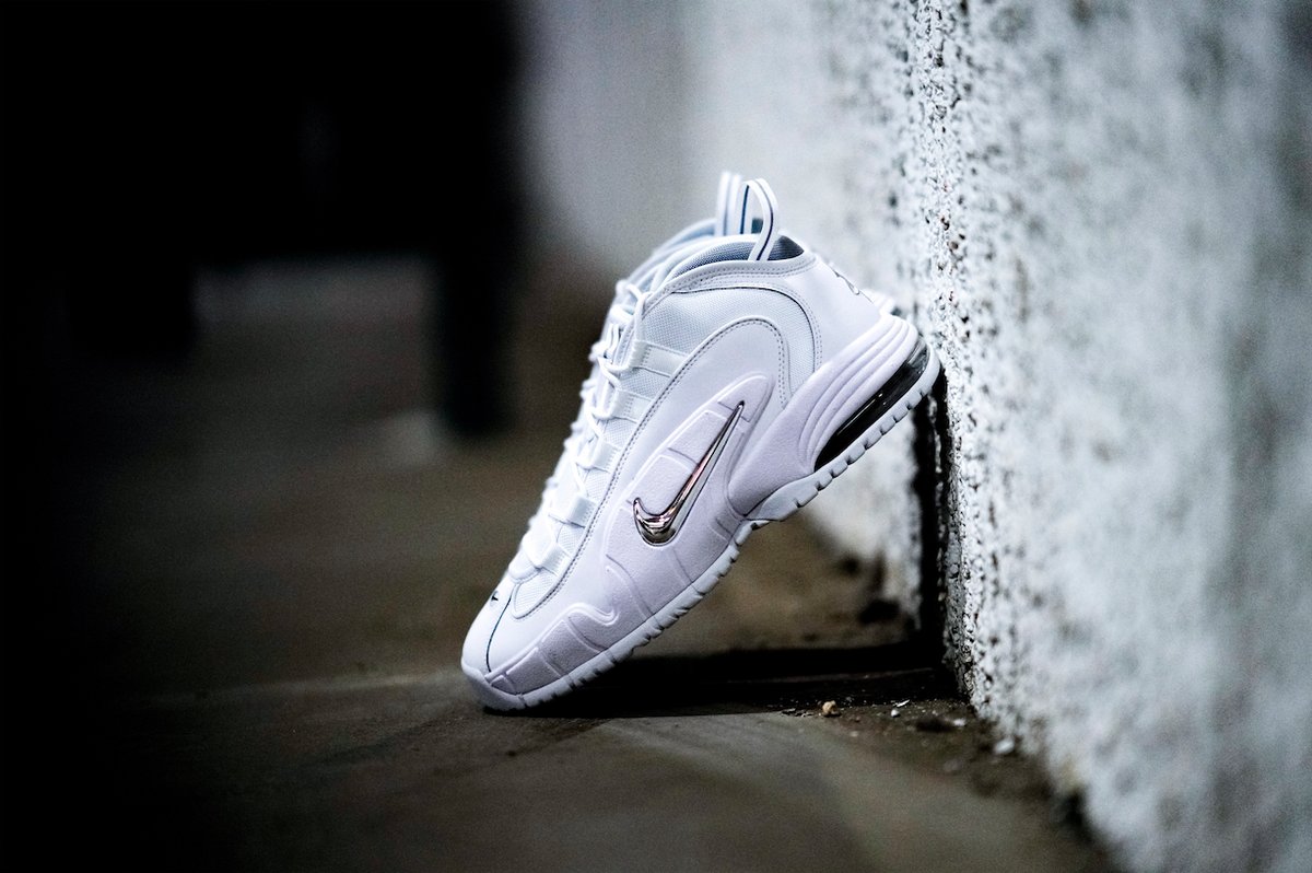 nike air max penny 1 white metallic