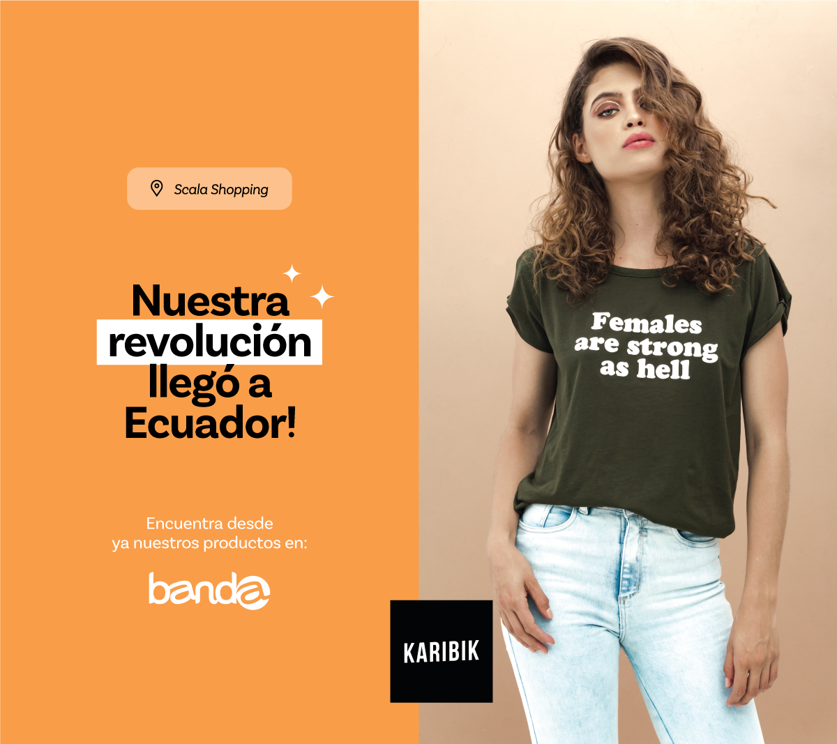 karibik_oficial's tweet photo. Nuestra revolución llegó a Ecuador! 😎
Encuentra desde ya nuestros productos en el @almacenesbanda de @ScalaShopping Quito, te esperamos! #WhyNotKBK https://t.co/pEssXSuRgC