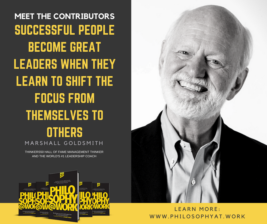 CoachGoldsmith's tweet photo. Happy to be making my contribution to "Philosophy@work" by @thinkers50 and @AndersIndset. This will be Smörgåsbord of interesting insights to encourage and enable people to make use of #philosophy in business. https://t.co/I77YZdsvrk #PhilosophyAtWork #Leadership #Management https://t.co/QhejCSouKF