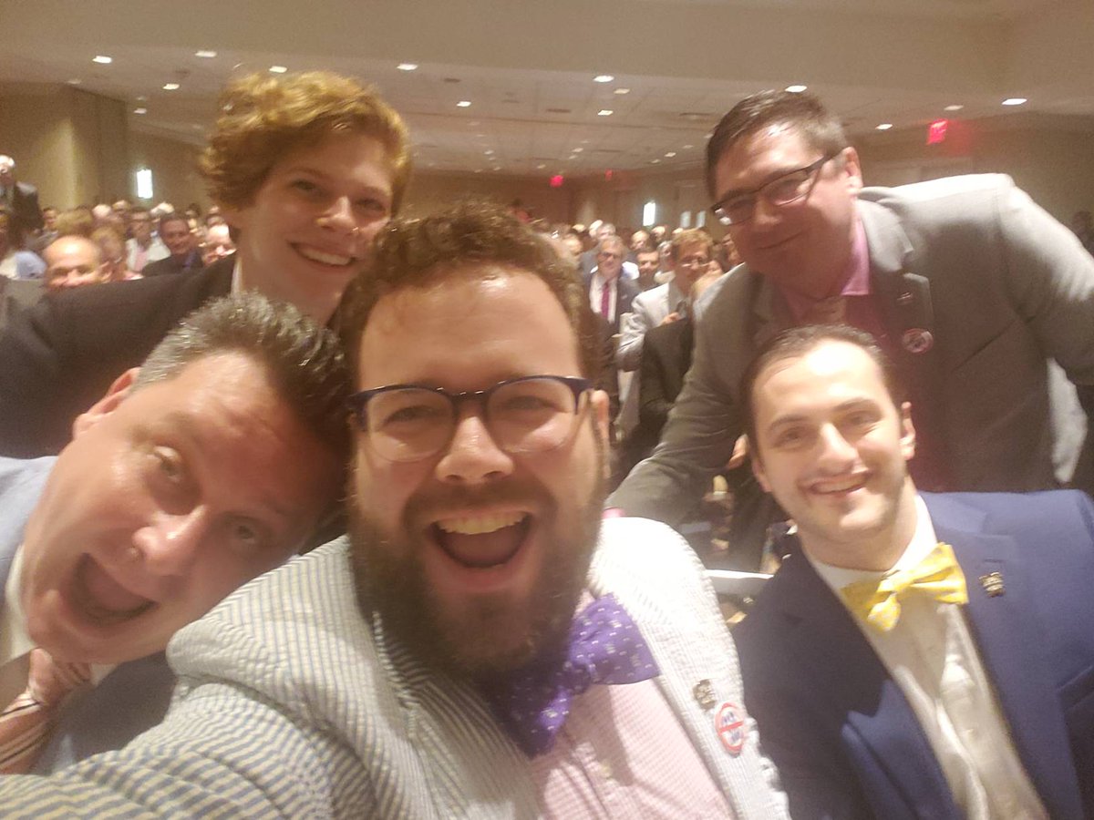 The IATSE Young Workers Committee just gave our presentation at the GEB, and of course we started with a selfie. #IATSE125