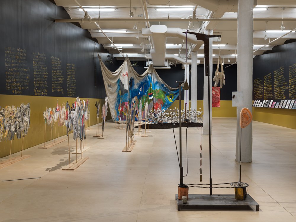 newmuseum's tweet photo. Just over a week left to see our South Galleries exhibitions, featuring #HiwaK's and #AnnaBoghiguian's first solo exhibitions in the US, as well as a new installation from #AaronFowler. https://t.co/HVk3WyTSeK https://t.co/hD8bhg2T1w