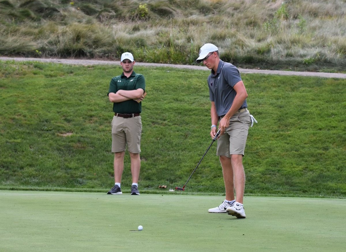 GAofPhilly's tweet photo. And just like that, we've got a new #PatCup leader!
@WolfCampbell @DePaulGolf jars this look on No. 2 to move to -5.
Scores: https://t.co/8QPqSwiGsN https://t.co/lw15Y1slxe