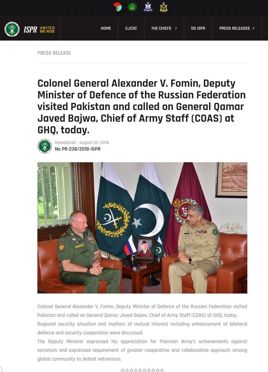 Sidhant Sibal A Thread Russia Pakistan In A Rare Military Pact Pakistani Troops To Receive Training At Russian Military Institutes T Co Gpkd8jjygn