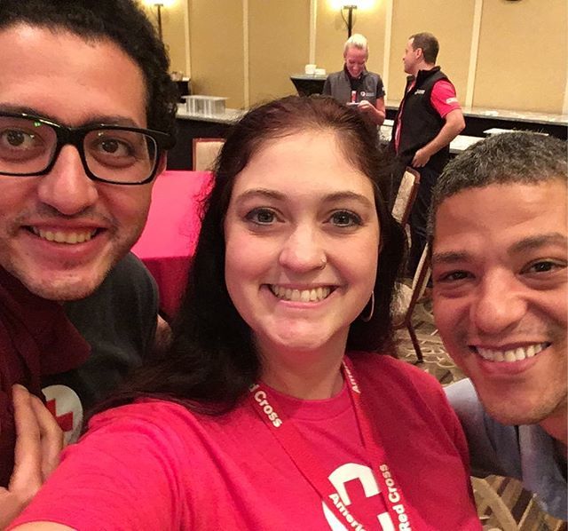 LoriAMcFarlane's tweet photo. A couple of super cool guys from the social media team. #apat18 https://t.co/if6ZlfD1cM https://t.co/Zxjoc2jxQD