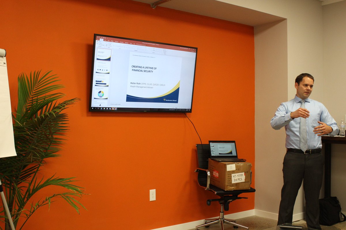 Ignite may not be experts in finance, but we can sure start planning for the future. Attendees enjoyed speaker Walter Roth from NorthWestern Mutual tips and insight on having a secure finance future. Thank you to NextHome Priority for hosting Ignite.

facebook.com/pg/IgnitePorta…