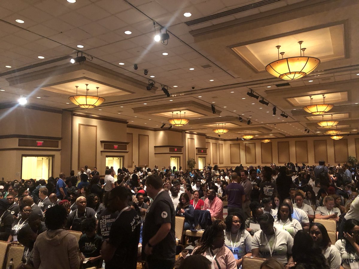 RHTEAM's tweet photo. A great day to spend with 850 amazing educators. Kicking off the year with the #kippnj and #kippmiami #heartbeatsummit. https://t.co/JWGDqCu2kk
