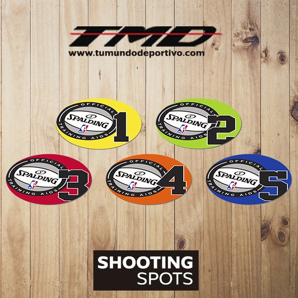TMDEPORTIVO's tweet photo. La ayuda de entrenamiento "Shooting Spots" ayuda a mejorar el objetivo y la precisión.
#TMD #tmdsports #tumundodeportivo @SpaldingMexico https://t.co/2JXF89KcaJ