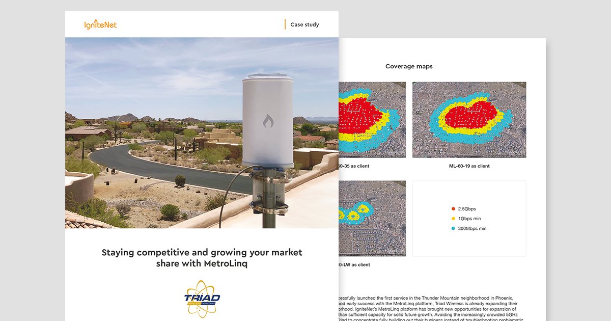 EdgecoreWiFi's tweet photo. Check out the latest case study on how MetroLinq products are helping to grow business in highly competitive and congested areas: https://t.co/nHpLhgbH8l Special thanks to @triadwireless for cooperation! #MetroLinq #TriadWireless #WirelessFiber #MultiGigabitConnectivity https://t.co/EdfydLfZEu