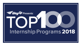PublicisHealth's tweet photo. We're 💯 status! Our summer internship program was named to @wayup's top 100 internships! 25,000 students voted 🙌 and gave us the 👍🏾. Having the students #internwithpurpose & #curestigma w/ @NAMICommunicate was 😁 ! Congrats to all the winners! https://t.co/WP9WoyJ4Qr https://t.co/oqtjIC0oyR
