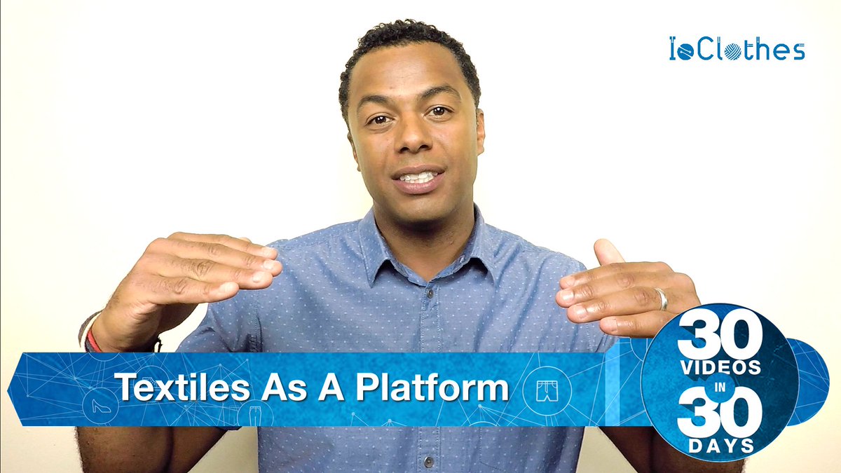30 in 30: Textiles As A Platform (Day 18)
Which industries could benefit the most? Could new economies be built on top of them? What are some of the challenges? 

JOIN THE CONVO:
ioclothes.com/forums/textile…

#wearabletech #wearabletechnology #iot #businessmodels #etextiles #ioclothes