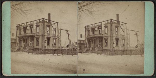 CT_History's tweet photo. #OTD in 1878, a #Tornado swept across the northern part of #Wallingford. The most destructive tornado to ever have struck the state, it killed 34 people and injured 70 as it ripped up trees and carried houses and barns from their foundations. https://t.co/ZX4x2DmagD https://t.co/DmurQ2bSGD