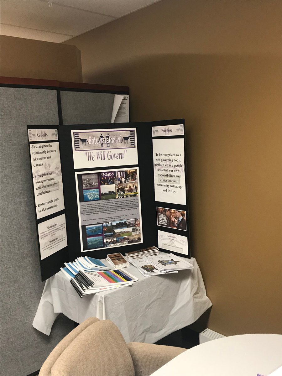 Entewatathawi99's tweet photo. Next time you're waiting at the O.V.S. office you can check out our informational table and take some of our handouts if you want to know more about Entewatatha:wi. #goodreadingmaterial https://t.co/lUiZq75mJQ