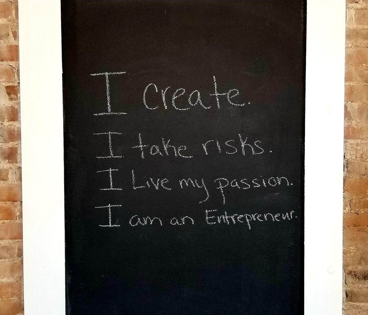 thenexcore's tweet photo. I create. I take risks. I live my passion. I am an Entrepreneur. #QOTD #myNexcore #coworking #Entrepreneur #liveyourpassion https://t.co/zDoFgpHj5y