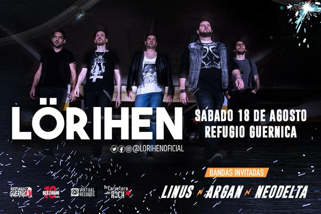 #BuenJueves volvemos a #Cordoba el próximo Sábado 17/8 @RefugioGuernica Invitados <a href="/ArganOficial/">Argan Oficial</a> #Neodelta #Linus Anticipadas por Sistema <a href="/AquiTuTicket/">AquiTuTicket</a> #DESCONEXION #Lorihen