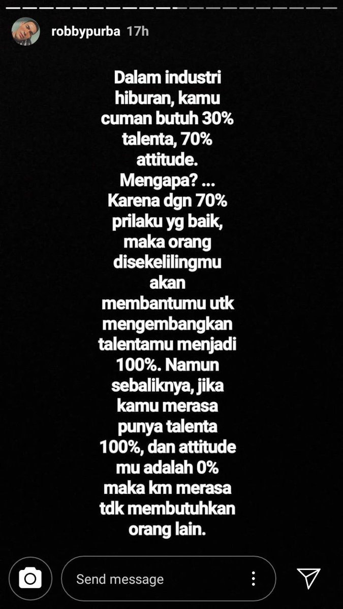 Shin On Twitter Begini Kalo Kata Om Robbypurba