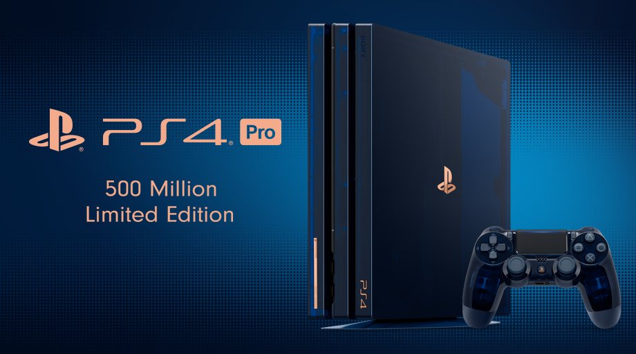 500 Million Limited Edition PS4 Pro