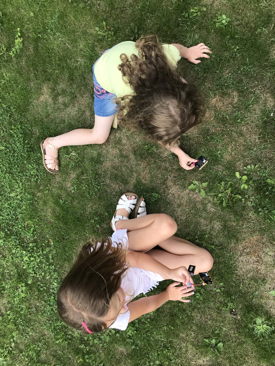 abigail_durrant's tweet photo. Fun times yesterday with my daughter and other kids with @NEYouth_ for #microbit digiplay to reinterpret classic outdoor games on @NorthumbriaUni campus! @playout_digital @NORTHLab @gavinwood_ @shapingstuff @shaunlawson @almostjohnvines @MadelineBalaam #playingout #IoT https://t.co/qRJ4FTtxhs