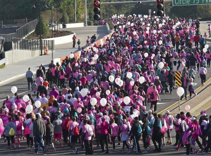 EvelynBarella's tweet photo. Put on your pink and join me @ICBuckhead tomorrow, Aug 10, to officially kick off the 2018 @MakingStrides of Atlanta season! Registration begins 7 am, breakfast served 8:15 am, program starts 9 am. #StridesATL https://t.co/6c4rK64ad1