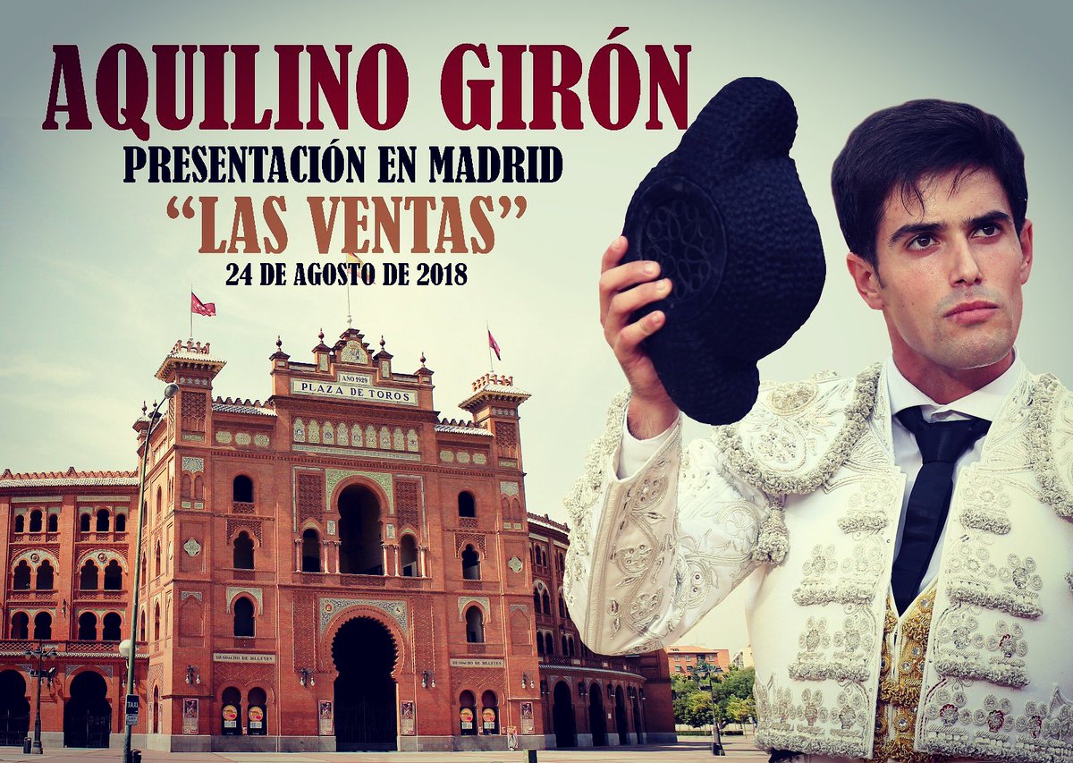 La mitad del sueño está cumplido, estar anunciado y hacer mi presentación en la plaza más importante del mundo, ahora toca averiguar el desenlace.