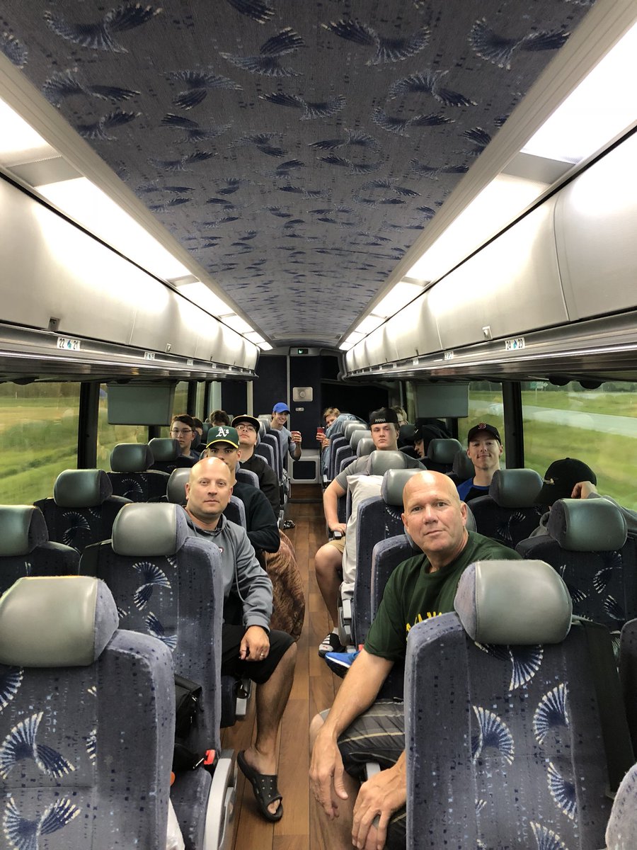 Team has officially hit the road to St. Albert to represent Manitoba at the 2018 Western Canadian Championships #ImAlbertaBound #RoadPops #EarlyMorning