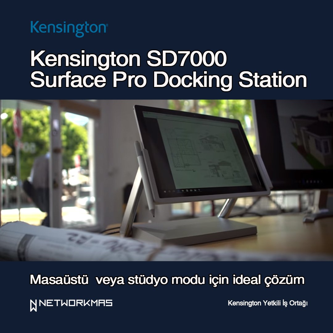 networkmas's tweet photo. @kensington #Kensington #SD7000 #SurfacePro #DockingStation modern ofisler için.
https://t.co/bWJ5jsUQz7 
#işletme #kurumsal #masaüstü #monitör #stüdyo #desktop #ergonomic #ErgonomicBenefits #pc #mac #laptop #notebook #business #office #networkmas https://t.co/2l6OXZidAl