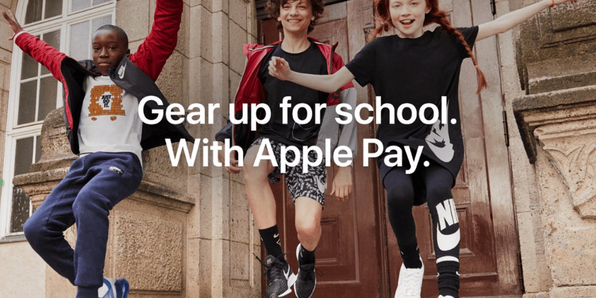 apple pay nike discount