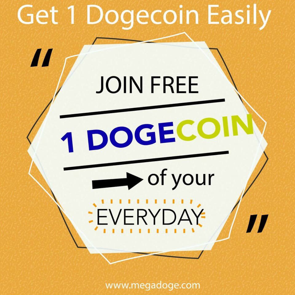 Dear #Megadoge community 💎
🎁Update promotion 🔥 
🎁Package sale: Professional ( 100,000Doge )
⚙️Rate sale: 5%
🎁Package sale: Platium ( 500,000Doge )
⚙️Rate sale: 6%
⏰Time: Aug 1st to Aug 15th  2018
👉👉👉Join now: 
megadoge.com/?boss=351112
GET 1 #DOGECOINFree