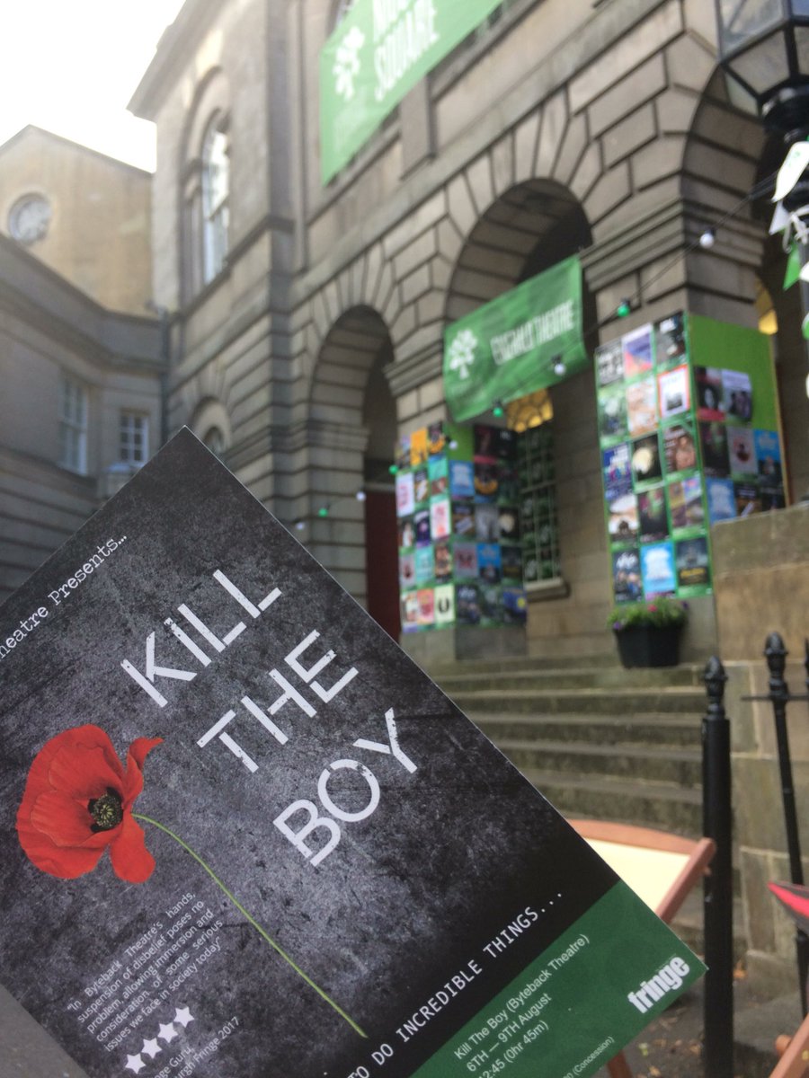 ReactivistsCo's tweet photo. A beautiful and poignant piece of theatre by @bytebacktheatre this afternoon. Such an importnant issue to discuss. We’re very glad we caught their last performance! #killtheboy https://t.co/U3x9bTRi5u