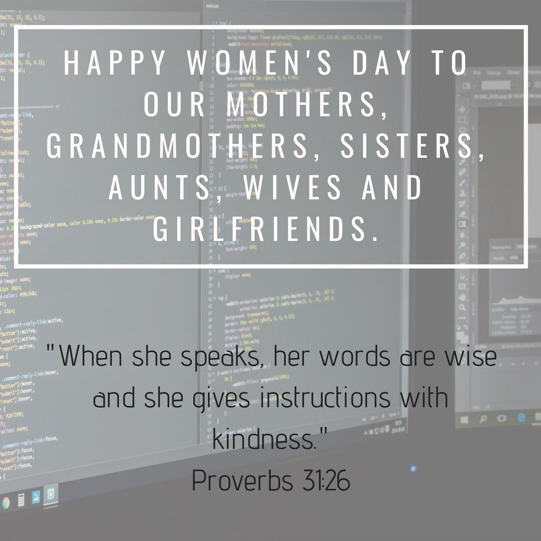 CSS_Global_SA's tweet image. #WomensDay