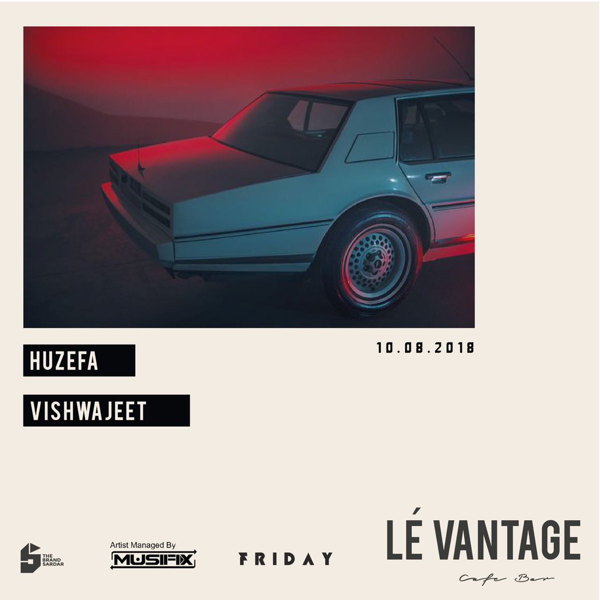 #GigAlert #Hyderabad Bringing some grooves and beats at #LeVantage tomorrow alongside my buddy Vishwajeet for a sumptuous Friday Night..