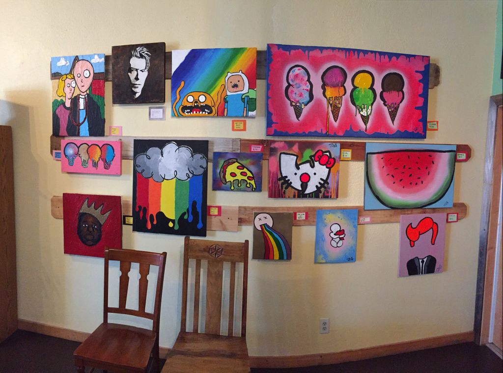 BananaDang's tweet photo. We got an art wall filled with all kinds of color. "Making money is art. Working is art and good business is the best art of all." - Andy Warhol https://t.co/TGvAywg0Dt
#sdcoffee #happytoast #specialtycoffee #artwork #artists #artistsofinstagram #artlovers #artstagram https://t.co/tVs74hg74x