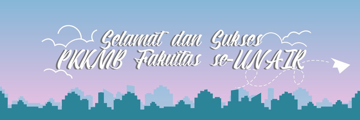 [PKKMB Fakultas se-UNAIR]

Selamat malam, Ksatria Airlangga!

Selamat dan Sukses untuk Ksatria Airlangga yang akan menjalani PKKMB fakultas, tetap semangat dalam mengikuti rangkaian acaranya. 

#KitaAirlangga
#BhaktiKamiAbadiUntukNegeri
#AirlanggaUntukIndonesia
#AmertaUnair2018