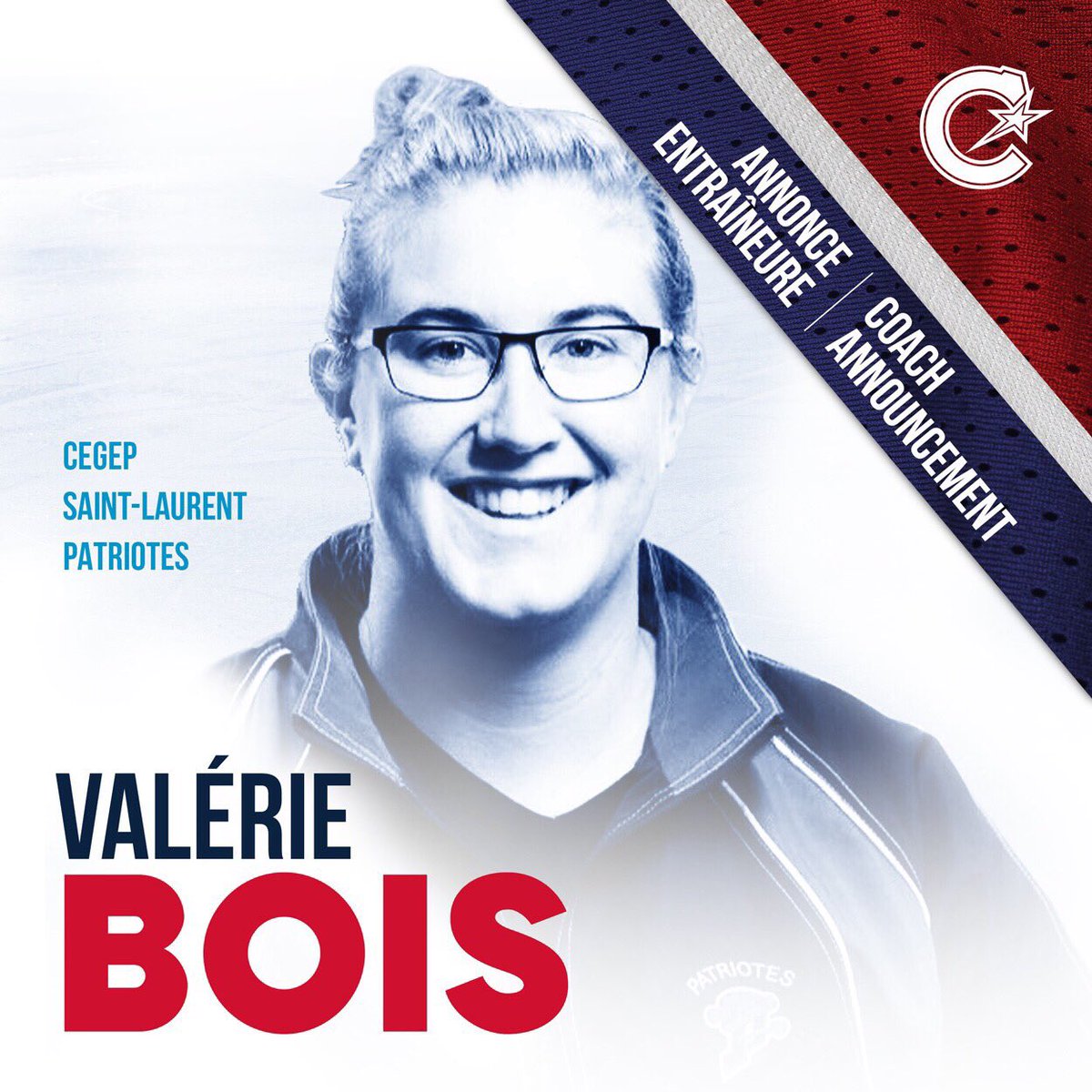 LesCanadiennes's tweet photo. Valérie Bois joins Les Canadiennes coaching staff.

➡️ https://t.co/SRN3p38w9t https://t.co/BswMMI4uTz