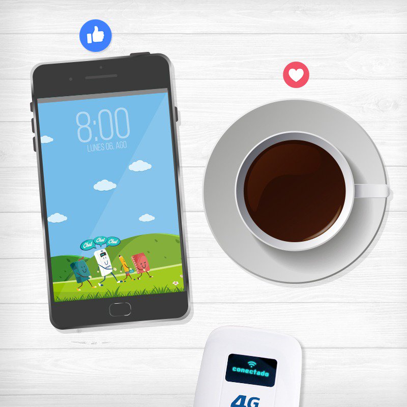 windtelecom's tweet photo. ¡Buen día! Revisar tu smartphone 📲 o tomar café ☕ ¿Qué es lo primero que haces al salir de cama? 👀😄 Responde con el emoji correspondiente 👍❤ #WindNet #Internet4G #4ALL #WindTelecom #BackToSchool https://t.co/3Y2JKrsJIT