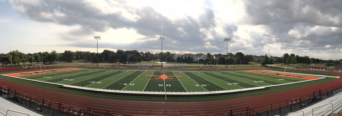 STCEathletics's tweet photo. Welcome to the “NEW” Norris Stadium #SaintsPride #SaintsTurf #LetsGo https://t.co/VUwYF7mr87