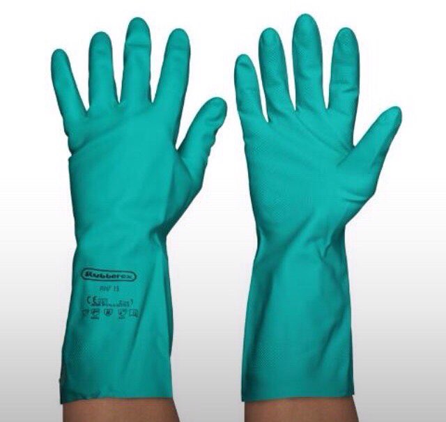 caspersuca's tweet image. Guantes de Nitrilo 14" para manipulación de químicos ligeros #9Ago #FelizJueves