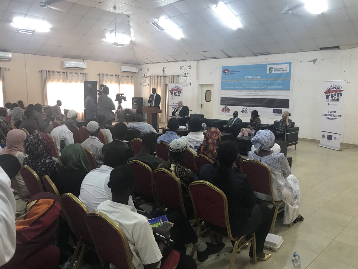 raimund_moser's tweet photo. Quality is everybody’s business says Ismaila chairperson of the The #Gambian Quality Association #TQSA w the #TGSB w @yepgambia @EUinTheGambia https://t.co/3WCJAlX2w7