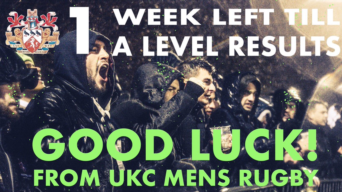 Good luck to all those getting their A-level results hoping to go to Kent- we’ll see you soon!