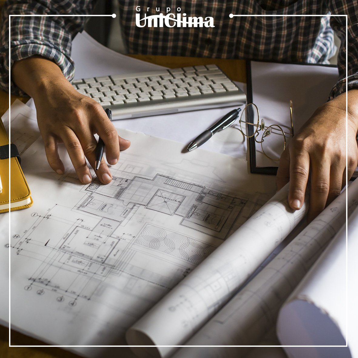 Contamos con un departamento especializado en ingeniería para levantar tu proyecto #AireAcondicionado #ElMejorAire #UniClima #Proyectos #Ingenieria #Soluciones #Obra