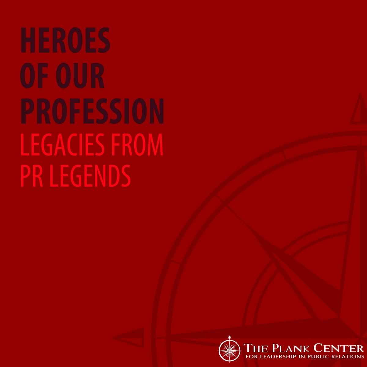 PlankCenterPR's tweet photo. #tbt to #BetsyPlank's gift to #PRSSA's 40th anniversary. The 1st edition of Legacies from Legends in #PublicRelations featured counsel from industry heroes. Its success prompted the 2nd edition. Download your FREE #PRLegends book: https://t.co/crBPOpEUiI https://t.co/76JNIb6D8G
