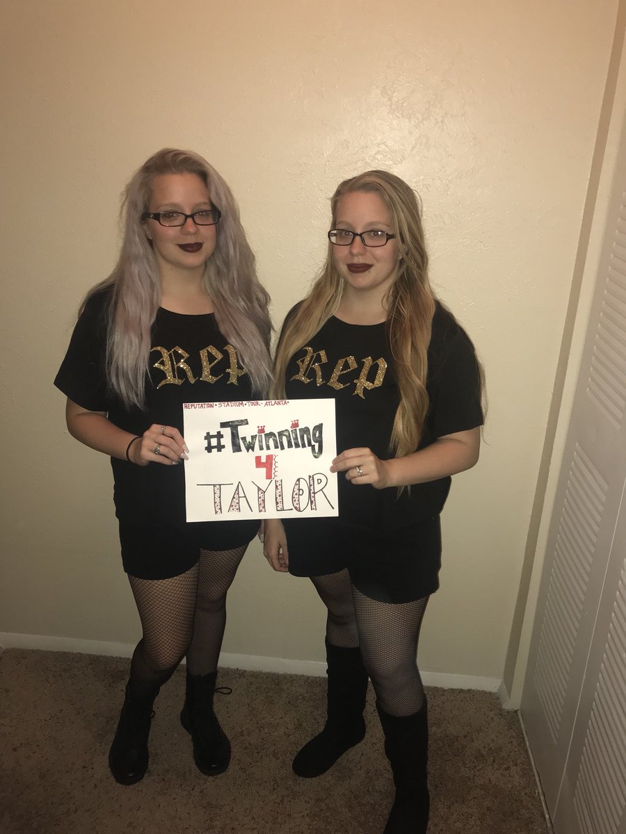 DevonVel0919's tweet image. Catch us at #repRourAtlanta #reprouratl night one!! I’ve been waiting 13 years to finally see @taylorswift13 in person!! My twin and I are #Twinning4Taylor! It’d be a dream come true to have the chance to meet and hug @taylorswift13. What do ya think!? @taylornation13