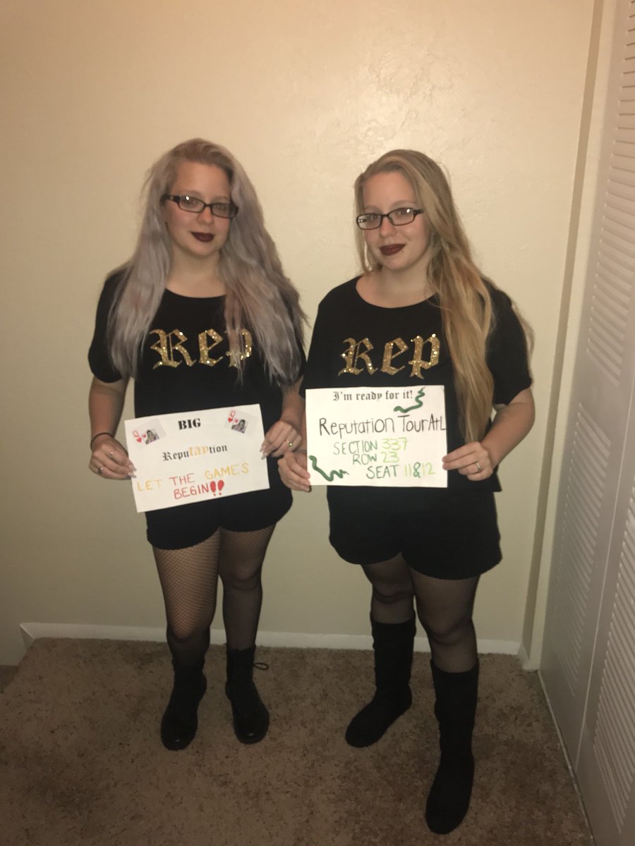 DevonVel0919's tweet image. Catch us at #repRourAtlanta #reprouratl night one!! I’ve been waiting 13 years to finally see @taylorswift13 in person!! My twin and I are #Twinning4Taylor! It’d be a dream come true to have the chance to meet and hug @taylorswift13. What do ya think!? @taylornation13