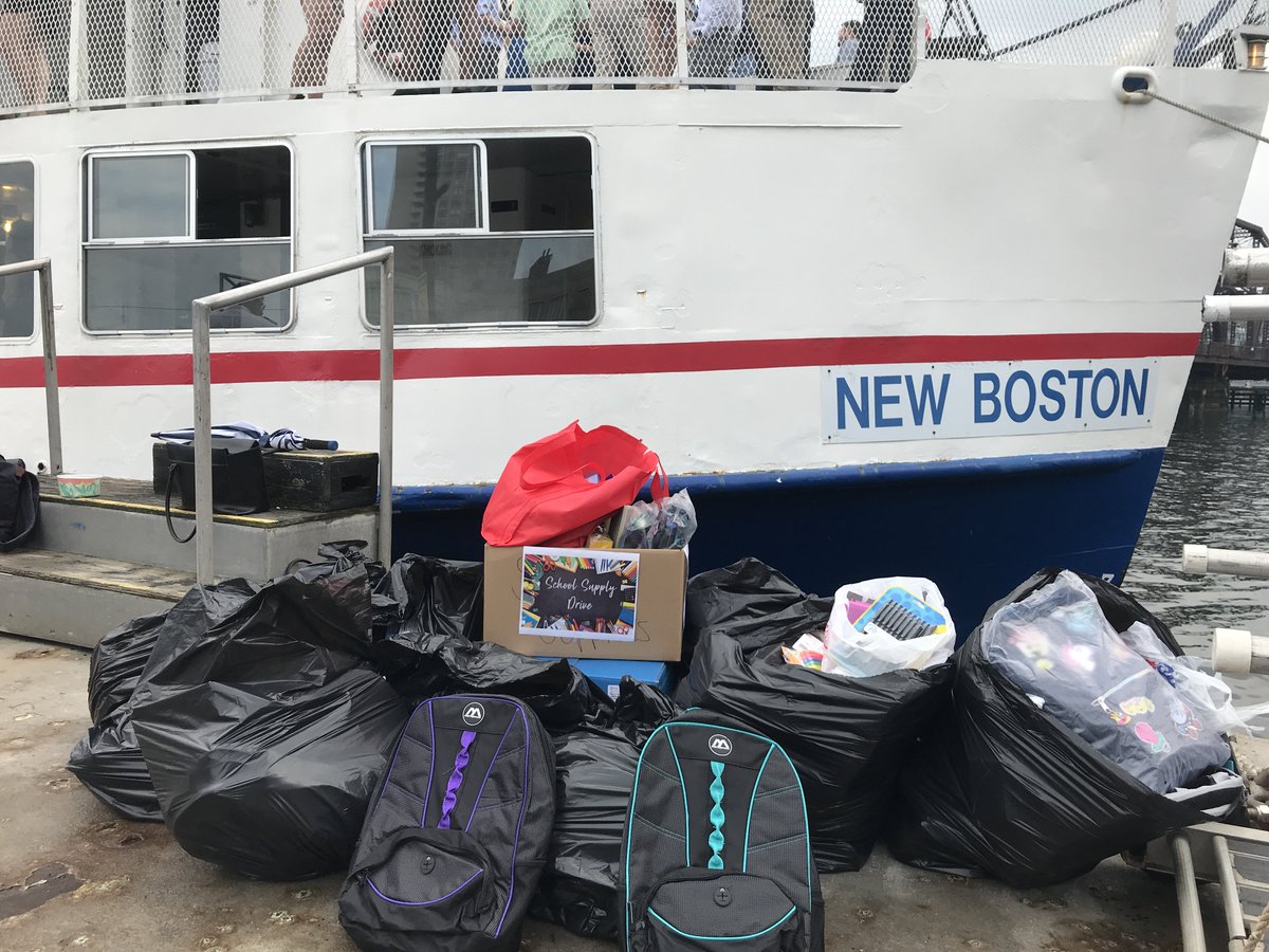 mspccboston's tweet photo. Huge thank you to @naiopma for using their 8th Annual Harbor Cruise ‘Totally Awesome 80s’ to benefit the children of MSPCC with a back to school drive! #MSPCC #BackToSchool2018 https://t.co/mU7Gwk7HNj