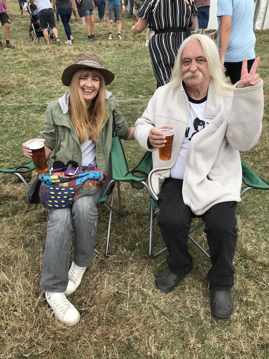 Alec and Margot’s first Cropredy #cropredy2018